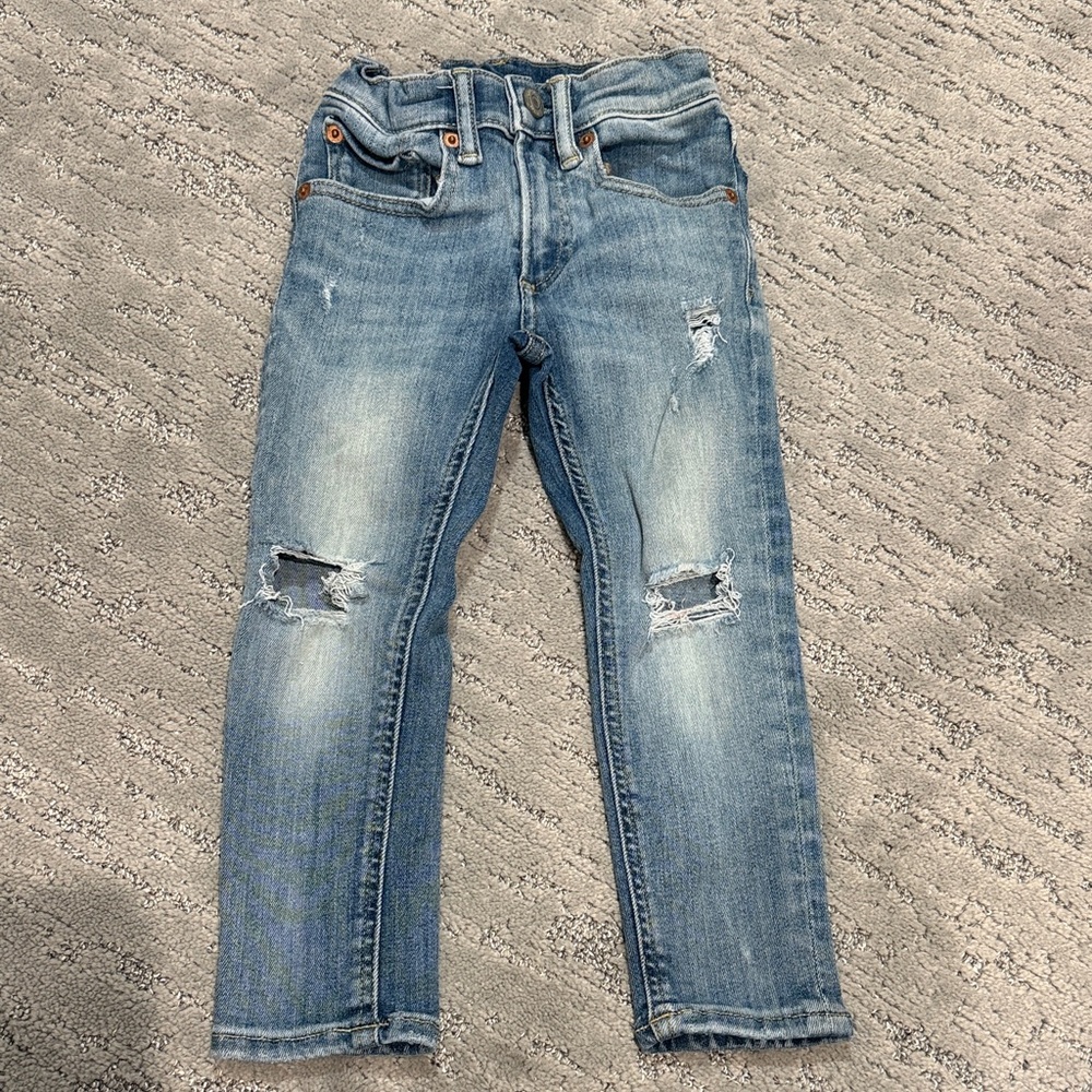 GAP Kids Blue Distressed Jeans